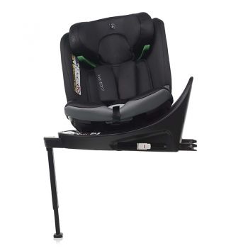 Scaun auto Be Cool Wagon I-Size rotire 360 grade 40-150 cm 0-36 kg cu isofix si picior stabilizator Carbon