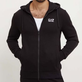 Trening EA7 M Track Suit HOODIE FZ CH BR