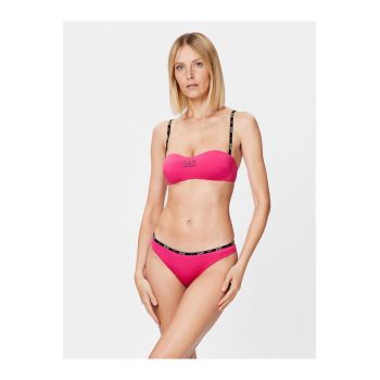 Bikini pentru plaja dama - EA7 Emporio Armani - Poliester - Roz