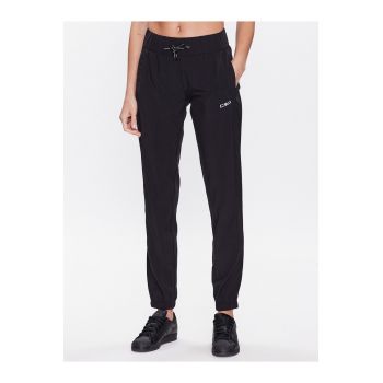 Pantaloni de trening dama - 302541775 - Poliester - Negru