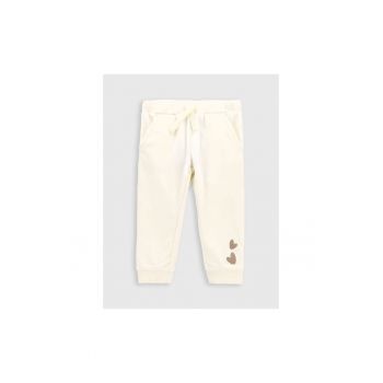 Pantaloni lungi - 301257202 - Poliester - Elastan - Ecru