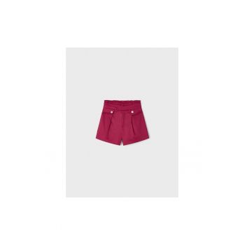 Pantaloni lungi - 302069392 - Bumbac - Claret