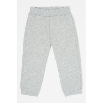 Pantaloni sport de bumbac cu detaliu grafic