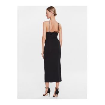 Rochie dama - 302465422 - Poliester - Negru -