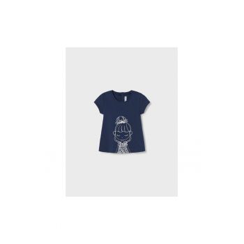 Tricou copii - 302037575 - Bumbac - Albastru marin