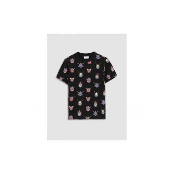 Tricou copii - 302620906 - Bumbac - Negru