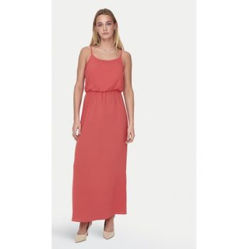 Rochie - 18728 - Poliester - Rosu