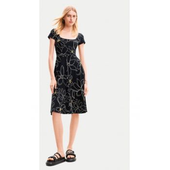 Rochie dama - 303776299 - Negru - Bumbac