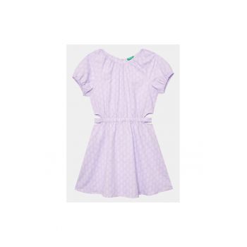 Rochie fetite - 301771807 - In/Bumbac - Violet