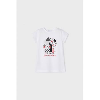 Tricou de bumbac cu imprimeu grafic