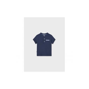 Tricou polo copii - 302023370 - Bumbac - Albastru marin