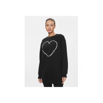 Bluza de trening dama - 394950 - Negru - Bumbac