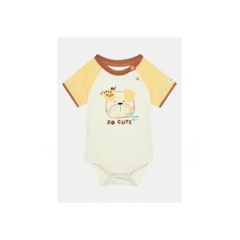 Body copii - 49620 - Bej - Bumbac