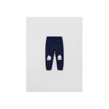 Pantaloni copii - 36806 - Bleumarin - Bumbac