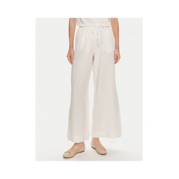 Pantaloni dama - 51952 - Bumbac - Alb