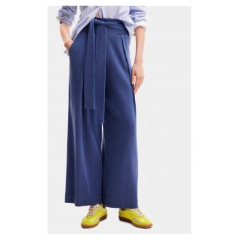 Pantaloni dama - 778903 - Albastru - Bumbac