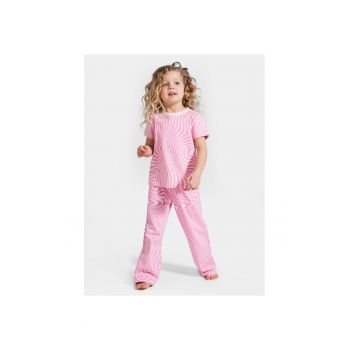 Pijama copii - 10996 - Roz - Bumbac