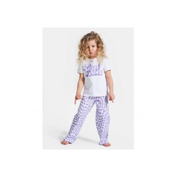 Pijama copii - 11016 - Violet - Bumbac