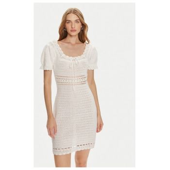 Rochie dama - 51914 - Bumbac - Alb