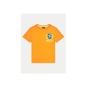 Tricou copii - 76862 - Portocaliu - Bumbac