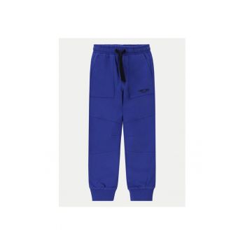 Pantaloni copii - 48067 - Albastru - Bumbac