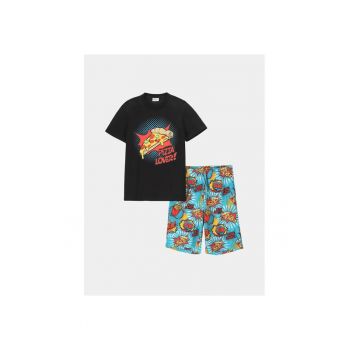 Pijama copii - 10934 - Multicolor - Bumbac