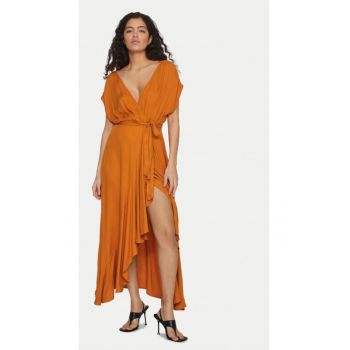 Rochie - 54485 - Viscoza - Portocaliu