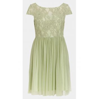 Rochie dama - 303566593 - Verde - Bumbac