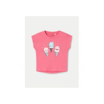 Tricou copii - 523657 - Roz - Bumbac