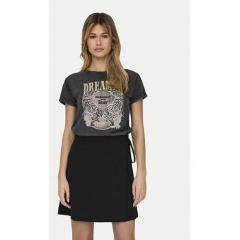 Tricou dama - 436253 - Negru - Bumbac