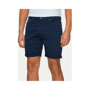 Pantaloni barbati - 74627 - Bumbac - Bleumarin