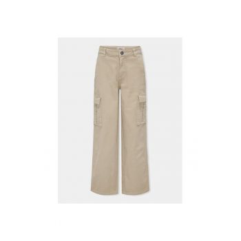 Pantaloni copii - 09365 - Bumbac - Bej