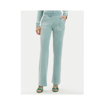 Pantaloni dama - 96034 - Poliester - Albastru