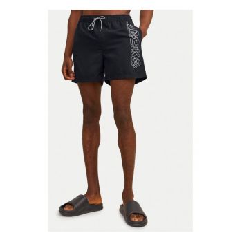 Short de baie barbati - 84248 - Poliester - Negru