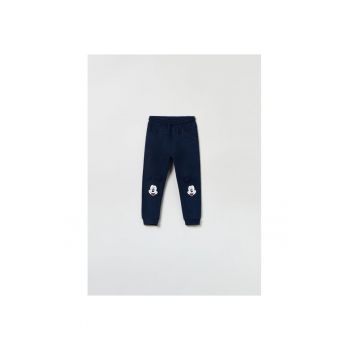 Pantaloni copii - 107774 - Bleumarin - Bumbac