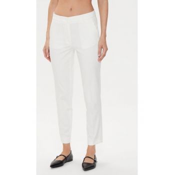 Pantaloni dama - 210631 - Ecru - Bumbac