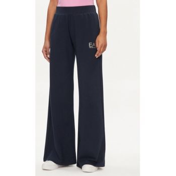 Pantaloni dama - 538620 - Bleumarin - Bumbac