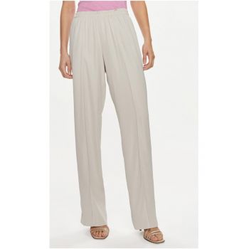 Pantaloni dama - 737320 - Ecru - Viscoza