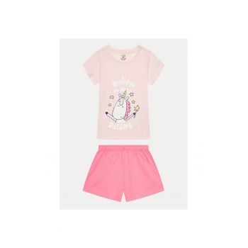 Pijama copii - 834111 - Roz - Bumbac