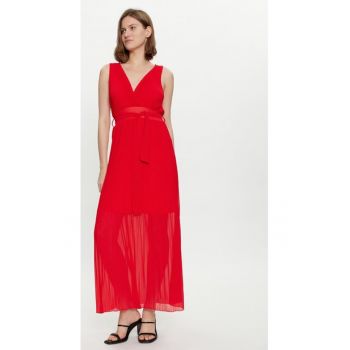 Rochie dama - 80180 - Rosu - Poliester