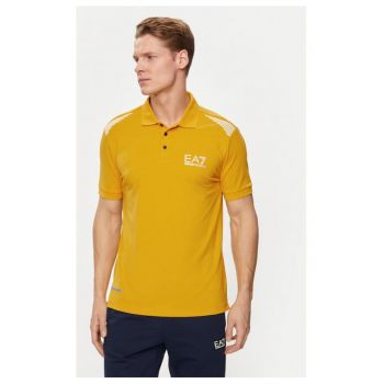 Tricou barbati - 535537 - Portocaliu - Poliester