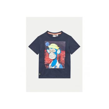 Tricou copii - 158681 - Bleumarin - Bumbac