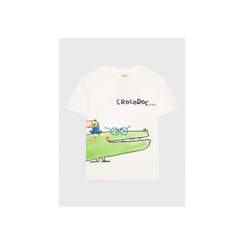 Tricou copii - 38497 - Alb - Bumbac