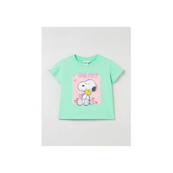 Tricou copii - 38725 - Verde - Bumbac