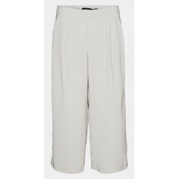 Pantaloni dama - 303613037 - Ecru - Poliester