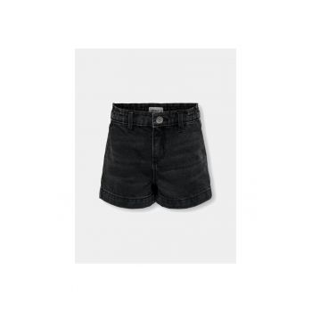 Pantaloni scurti fete - 303782429 - Negru - Bumbac