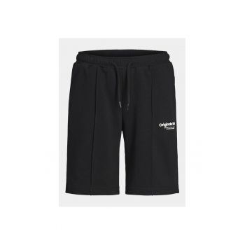 Pantaloni scurti sport baieti - 303522032 - Negru - Bumbac