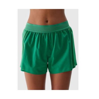 Pantaloni scurti sport dama - Poliester - Verde