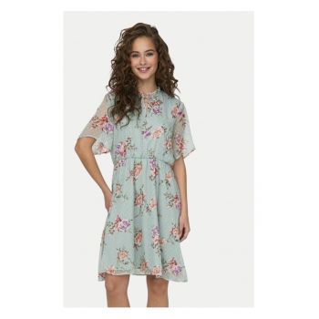 Rochie - 18551 - Poliester - Albastru