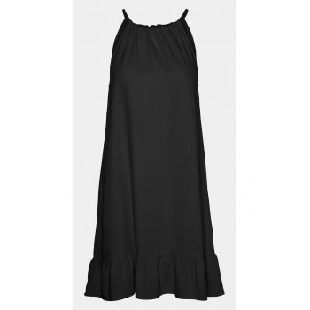 Rochie dama - 303612252 - Negru - Viscoza